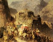 An Arab Caravan - 阿尔贝托·帕西尼